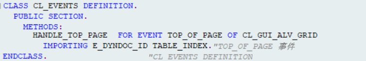 16.TOP OF PAGE事件的定义